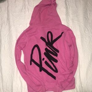 Pink Zip up hoodie